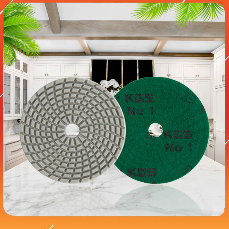 Đĩa đánh bóng sàn đá Marble, Terrazzo KGS SPEEDLINE MM2A cao cấp bước 1, nhập khẩu Thụy Sĩ phù hợp phục hồi sàn siêu bón