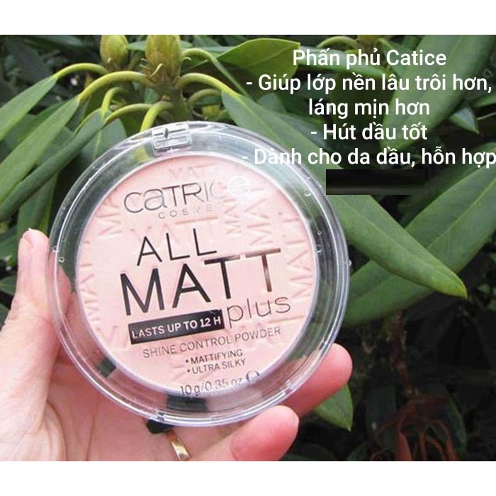 Phấn Phủ Kiềm Dầu - Catrice All Matt Plus Shine Control Powder