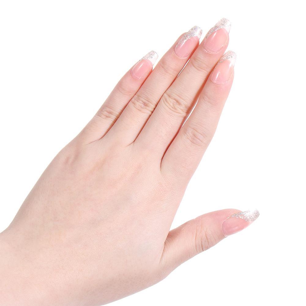 LAY Hộp 24 Móng Tay Giả Màu Hồng Xinh Xắn