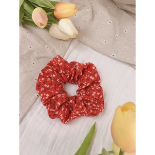 Dây buộc tóc vải - srunchies hoa nhí - mì collection