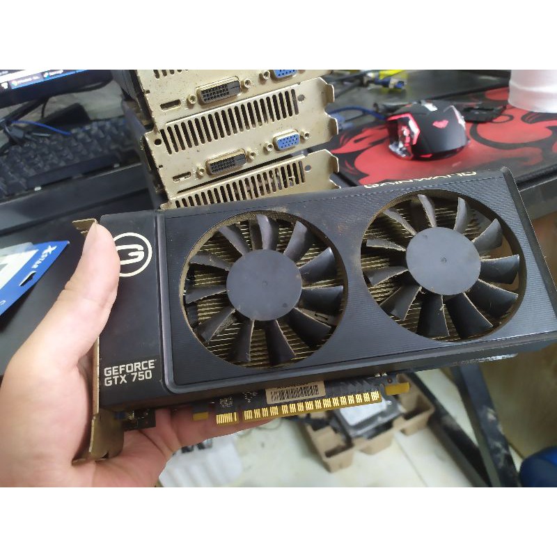 Card màn hình GTX 750 Gaiward 1gb d5 Cũ