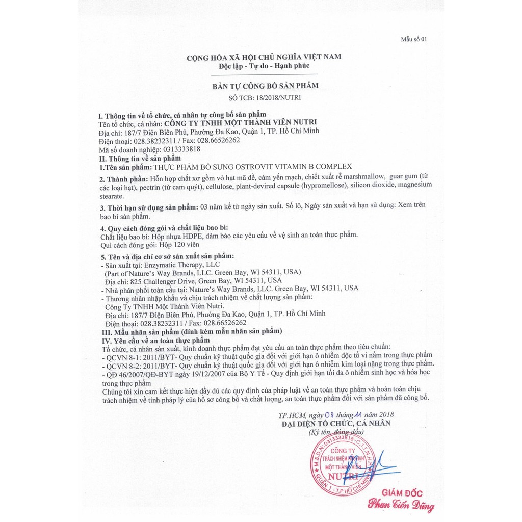 Viên Bổ Sung Vitamin B Tổng Hợp B - Complex Ostrovit - 90 Viên