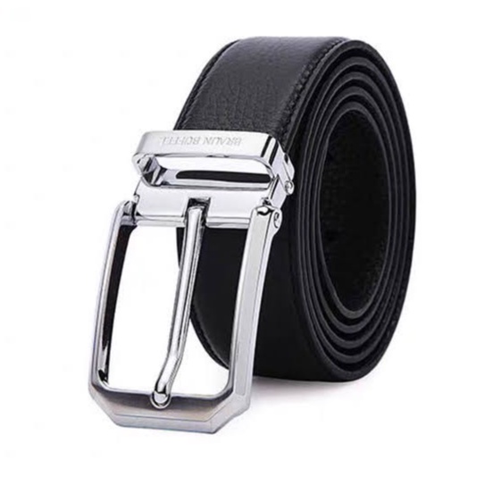 Thắt Lưng Nam Da Bò Thật Nguyên Miếng,Dây Lưng Nam Cao Cấp Mặt Khóa Kim KM001 Phong Cách Thời Trang Hàn Quốc Sành Điệu