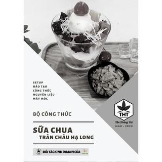 SỮA CHUA TRÂN CHÂU HẠ LONG [CÔNG THỨC] + KÈM VIDEO HƯỚNG DẪN PHA CHẾ