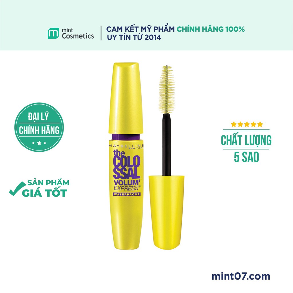 Chuốt mi Mascara Maybelline The Colossal Volume Waterproof