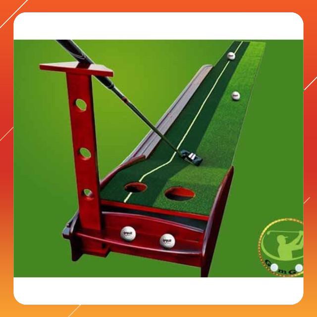 Thảm tập Putting gỗ