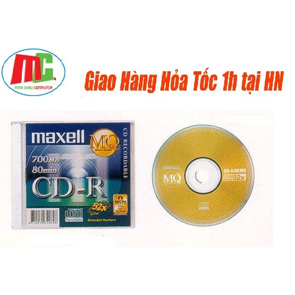Đĩa Trắng CD Neo/ Maxell / CD Maxell Có Vỏ Hộp Meka