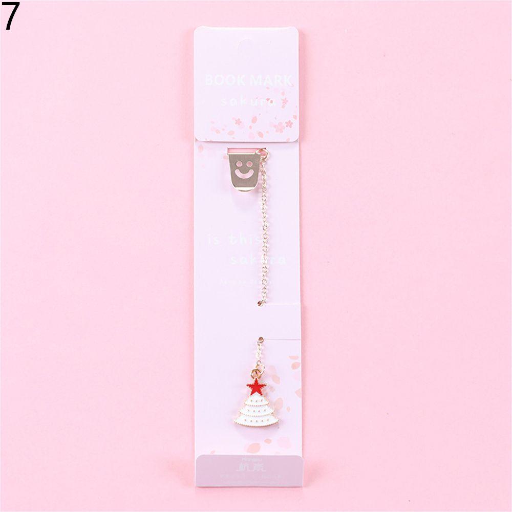 Thẻ Đánh Dấu Sách Màu Cầu Vồng Dễ Thương
