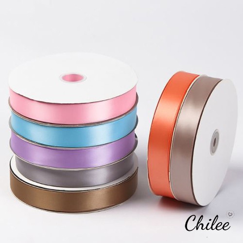 Cuộn Ruy băng lụa 2.5cm dài 100m - bó hoa, trang trí