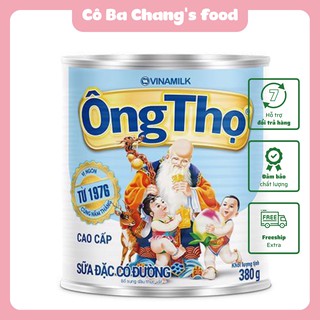 Sữa đặc ông thọ xanh Vinamilk  380g