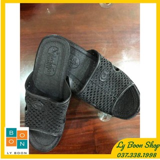 Dép Đi Trong Nhà Dép Tổ Ong Đen Giá Rẻ