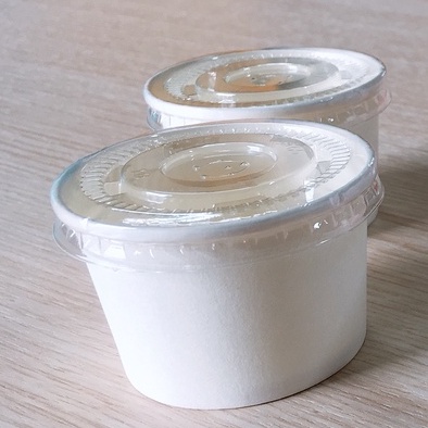 Chén giấy đựng nước chấm  95ml, có nắp