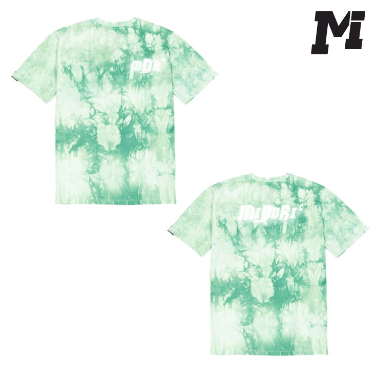 Áo thun loang màu form rộng tay lỡ nam nữ Phông tiedye Unisex phản quang Local Brand Chính Hãng Midori M Studio