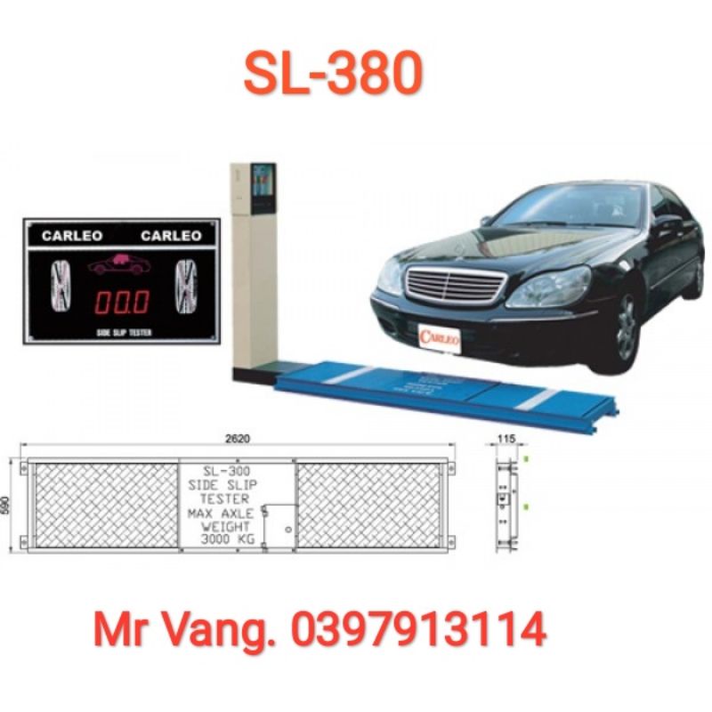 Thiết bị kiểm tra Phanh xe con và xe tải hạng nhẹ