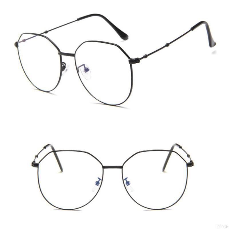 Kính mắt gọng kim loại kiểu dáng retro thời trang cho nữ | BigBuy360 - bigbuy360.vn