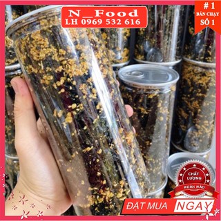Rong Biển Cháy Tỏi - rong biển snack Hũ PET 150 GRAM