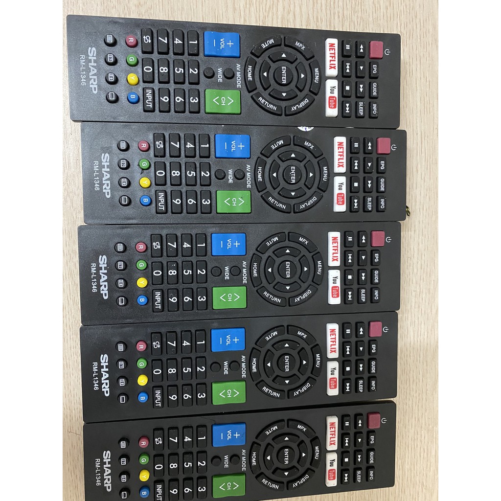 Remote/điều khiển SMART TV SHARP 1346