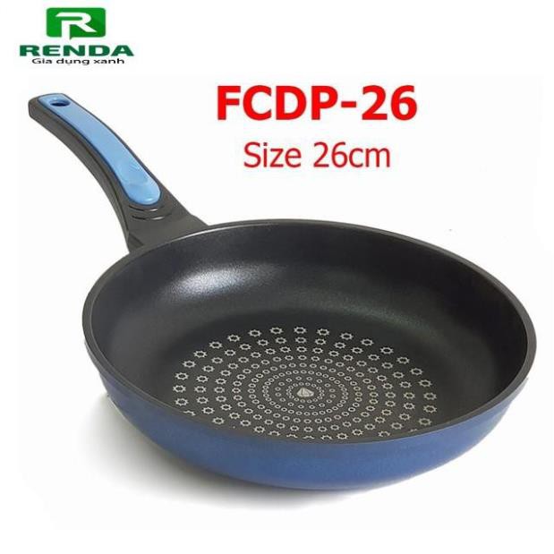 Chảo đá chống dính kim cương cạn CookWay Nhập khẩu Hàn Quốc FCDP-26 size 26cm