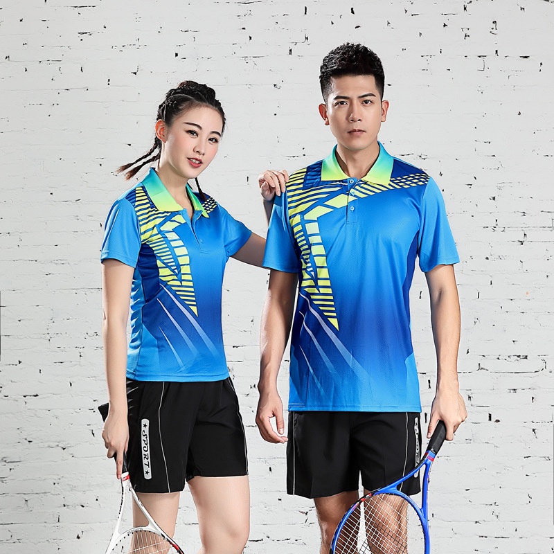 Bộ Đồ Thể Thao Chơi Cầu Lông / tennis Thời Trang 2022 Cho Nam Và Nữ