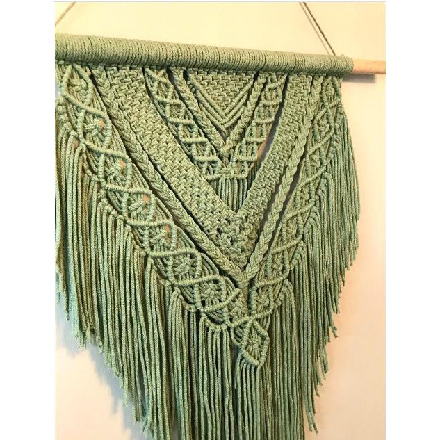 Mành treo trang trí, decor nhà cửa macrame