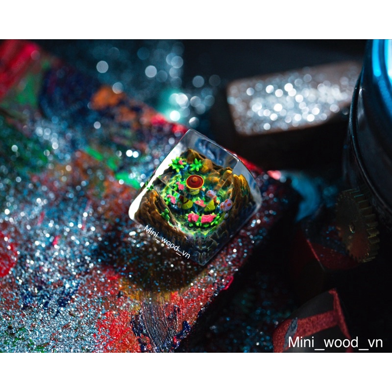 Nút bàn phím cơ Halloween.Keycap resin Halloween.Keycap artisan