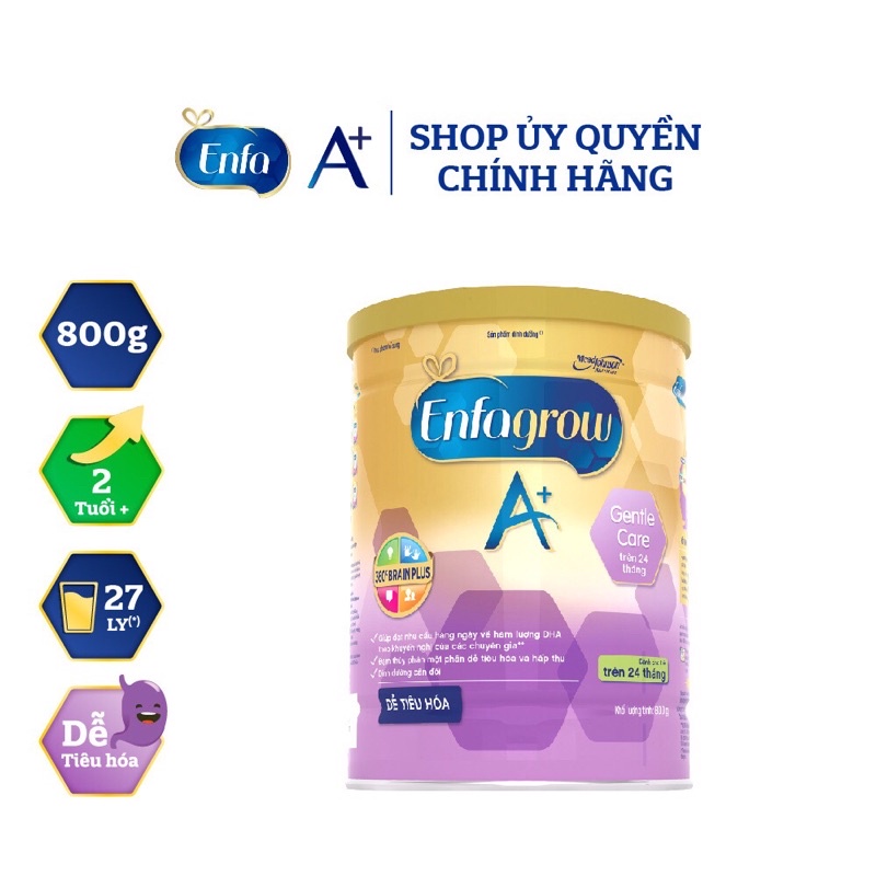 Sữa Enfa grow A+ 4 -900g trẻ trên 24 tháng tuổi