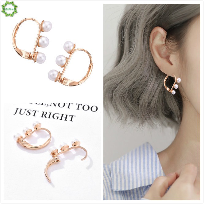 Cod Qipin Hoa tai dạng vòng phong cách Hàn Quốc thời trang cho nữ