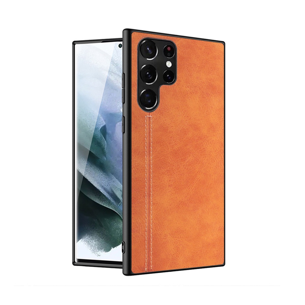 Ốp Điện Thoại Da Mỏng Màu Trơn Chống Sốc Chống Bụi Chống Trượt Cho Samsung Galaxy S22 Ultra S 22 Plus S21 S20 FE 5G