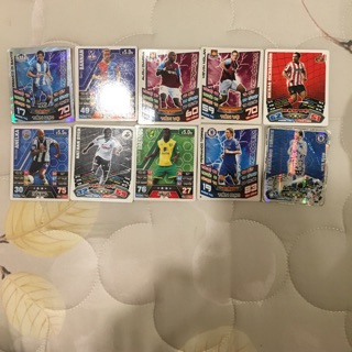 Set thẻ Topps Match Attax cầu thủ lặt vặt