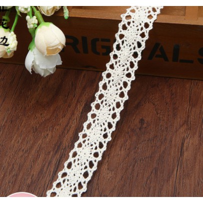 BR2 - 10 mét Ruy băng ren 2cm giá sỉ