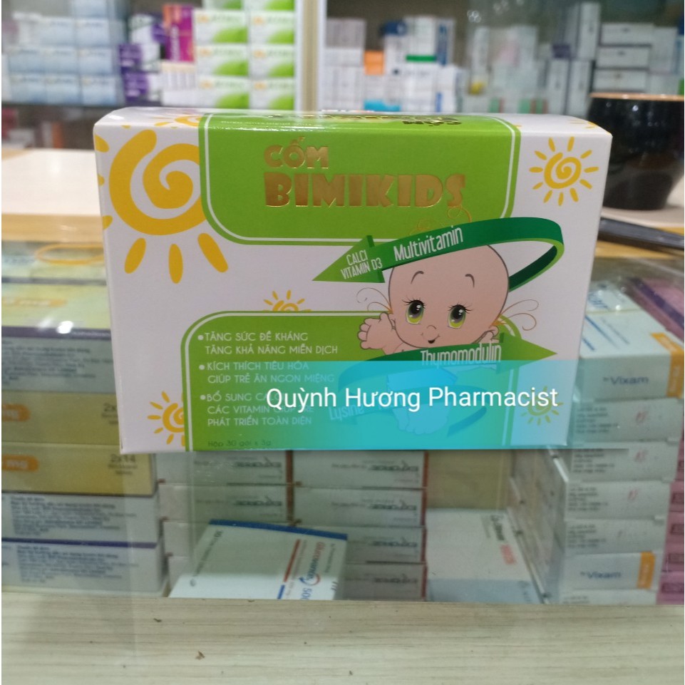 Cốm bổ BIMIKIDS - Sản phẩm hỗ trợ tăng cường sức đề kháng cho bé