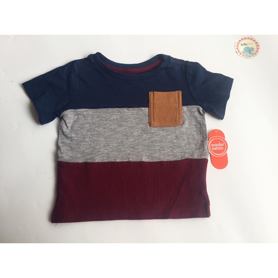 Áo thun bé trai xuất dư
