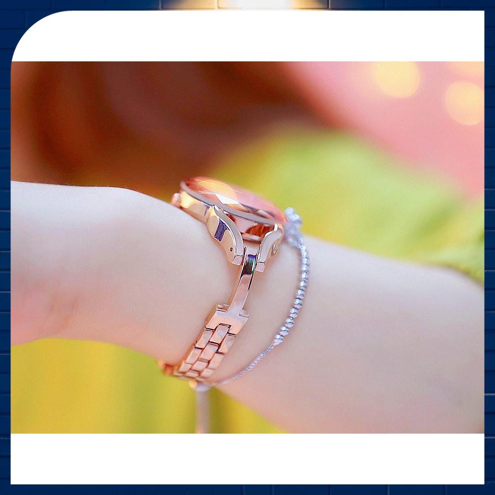 Đồng hồ nữ Bee Sister hàng chính hãng dây lắc mặt 3D siêu độc