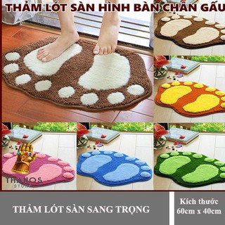 Thảm Chùi Chân Hình Bàn Chân Ngộ Nghĩnh