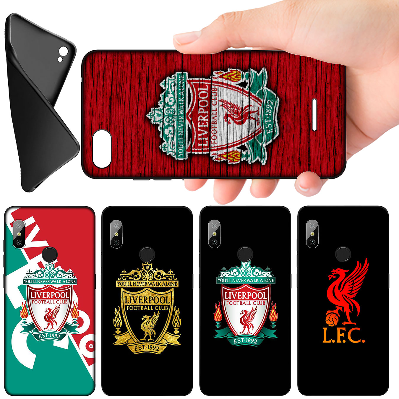 Ốp Điện Thoại Silicon Mềm Hình Logo Liverpool Màu Đỏ A116 Cho Huawei P30 Pro Lite Y6 Y7 Y9 Prime 2019 2018 Y9Prime