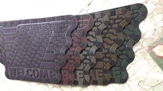 Thảm Nhựa Gai Mềm Welcome 45*75cm