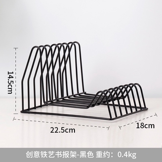 Kệ tạp chí chủ đề bắc âu
