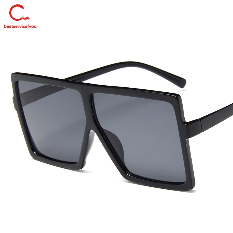 Oversized Square Flat Top Sunglasses Women Men Fashion Sunglasses Shade UV400 | BigBuy360 - bigbuy360.vn