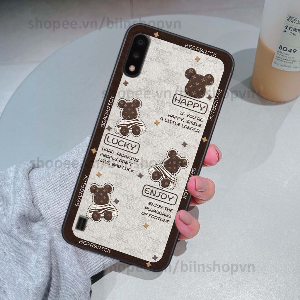 Ốp Samsung A01 / A02 hình gấu bear brick đẹp độc lạ, thời trang, cá tính