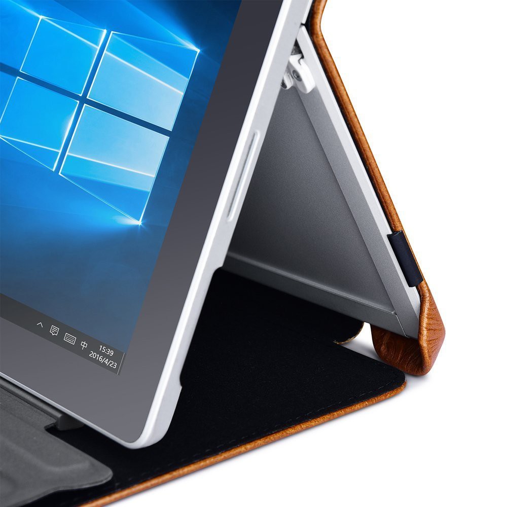 Bao da thật Icarer Surface Pro 4,5,6,7 Hàng chính hãng