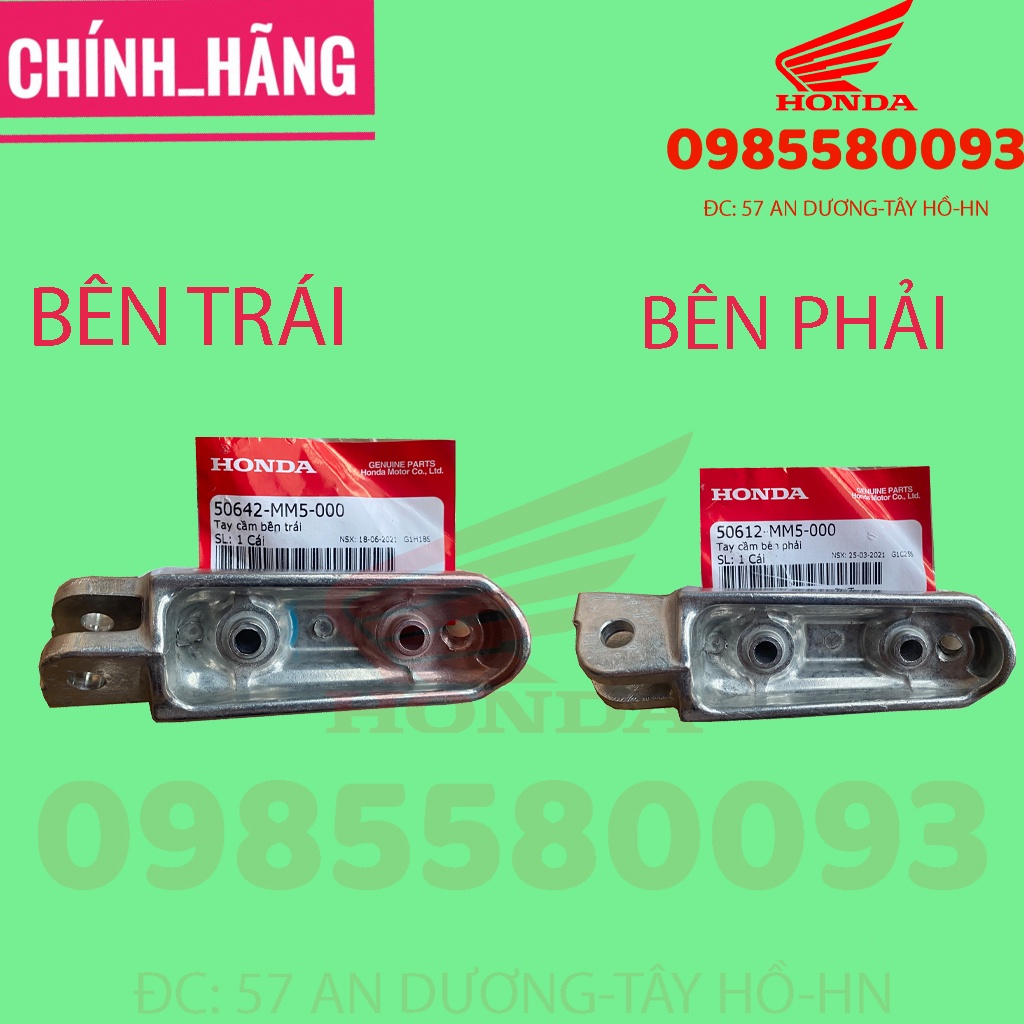 Giá đỡ để chân xe Winner X chính hãng Honda