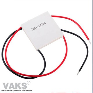 1 Tấm Sò Nóng Lạnh Bán Dẫn VAKS TEC1-12706, 60W.