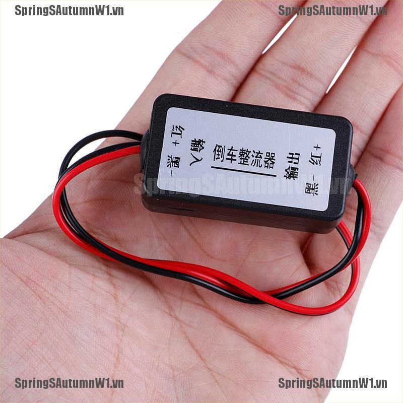 [Spring] Car regulator rear view camera ripple splash screen interference relay filter [VN]