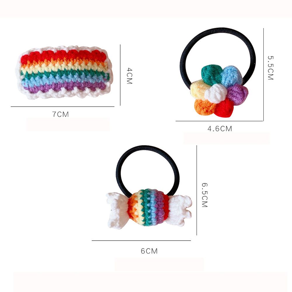 Kẹp Tóc Hình Hoa Nhiều Màu Sắc Dễ Thương Phong Cách Hàn Quốc Cho Nữ