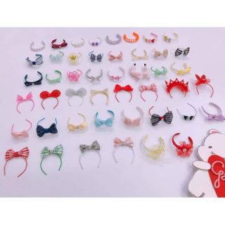 Cài tóc, băng đô cho búp bê size 1/6 babies, xinji, 1/8bjd, baboliy, bru, 5inch, nendoll