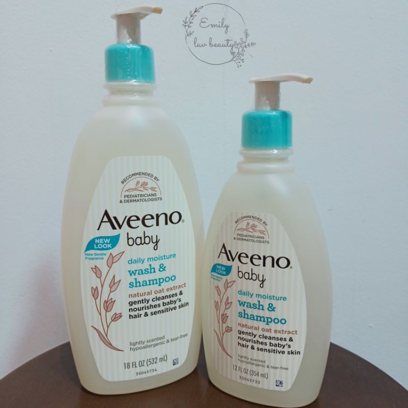 Sữa tắm gội toàn thân Aveeno Wash &amp; Shampoo