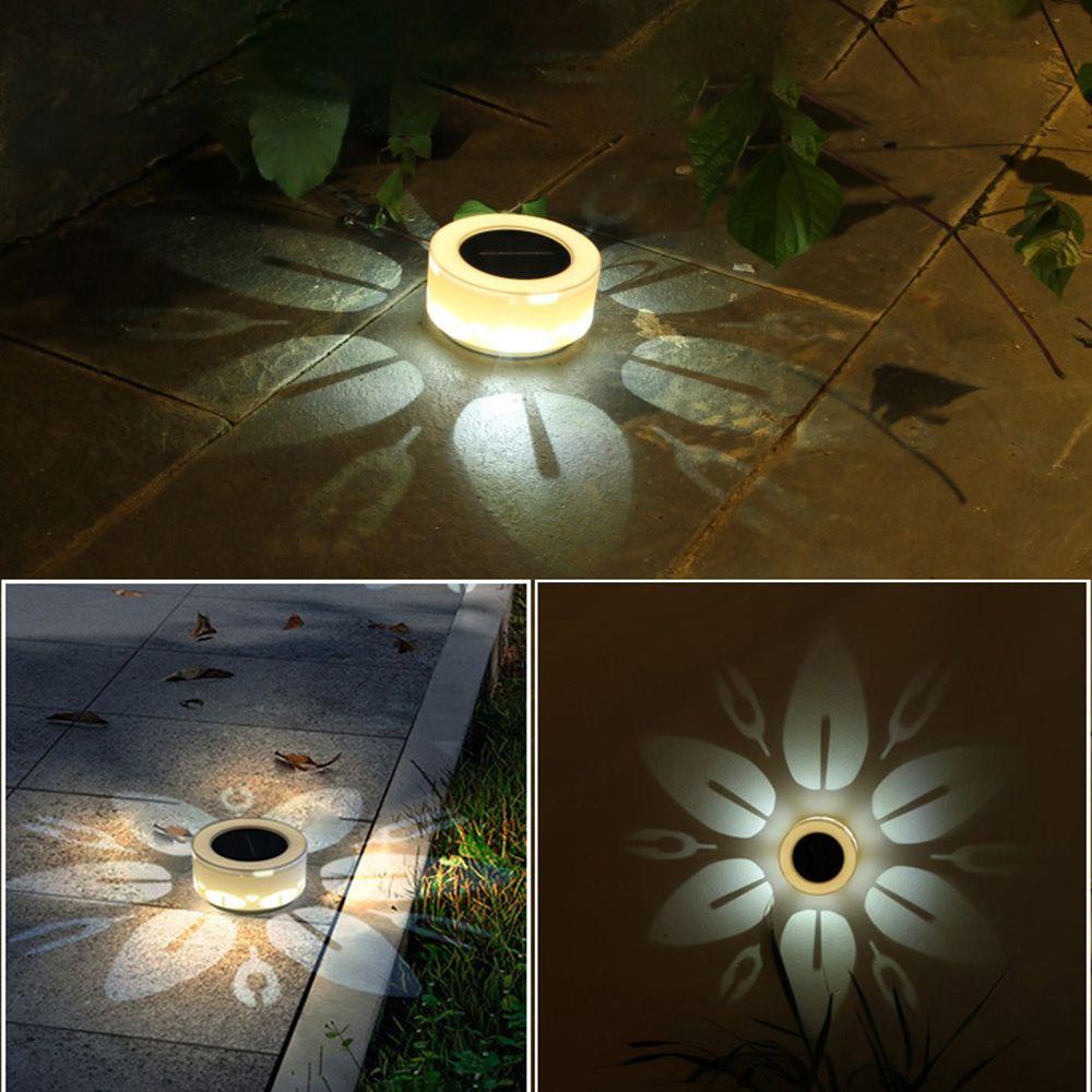 Đèn Treo Tường Họa Tiết Hoa Chống Thấm Nước Sử Dụng Năng Lượng Mặt Trời