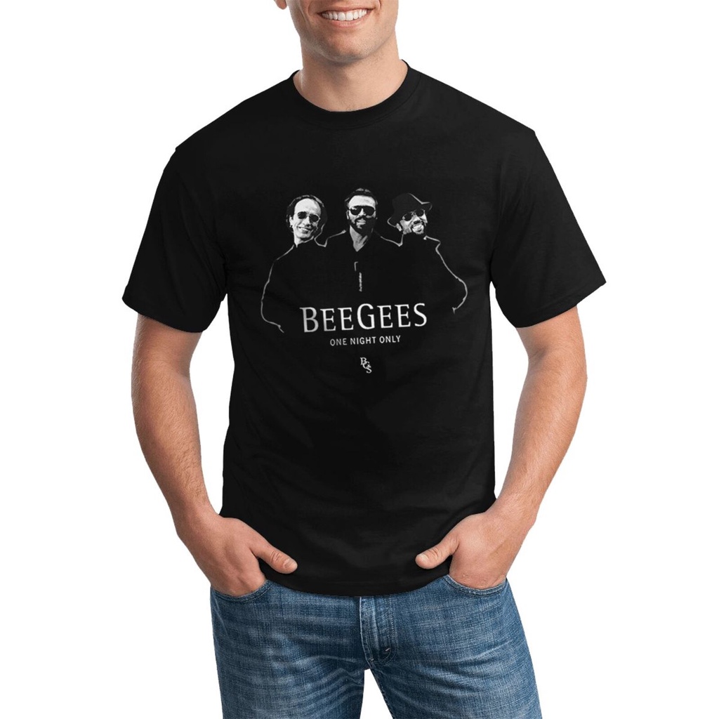 Good Shop Bee Gees Band One Night Only Logo Đồ họa tùy chỉnh Tee dành cho nam