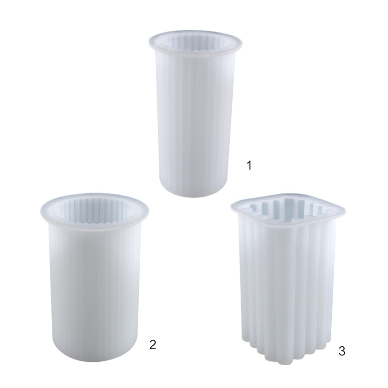 Khuôn Làm Đất Sét Hình Trụ Bằng Nhựa Resin DIY