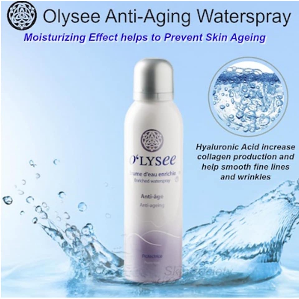 Xịt khoáng cấp nước chống lão hóa O'LYSEE Enriched Waterspray Anti - age (Pháp)